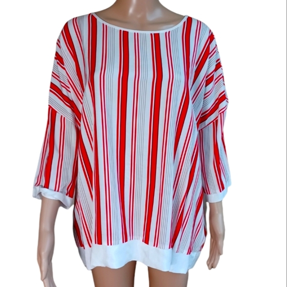 Karen By Simonsen Candy Striped Viscose Topside Small - Picture 10 of 12